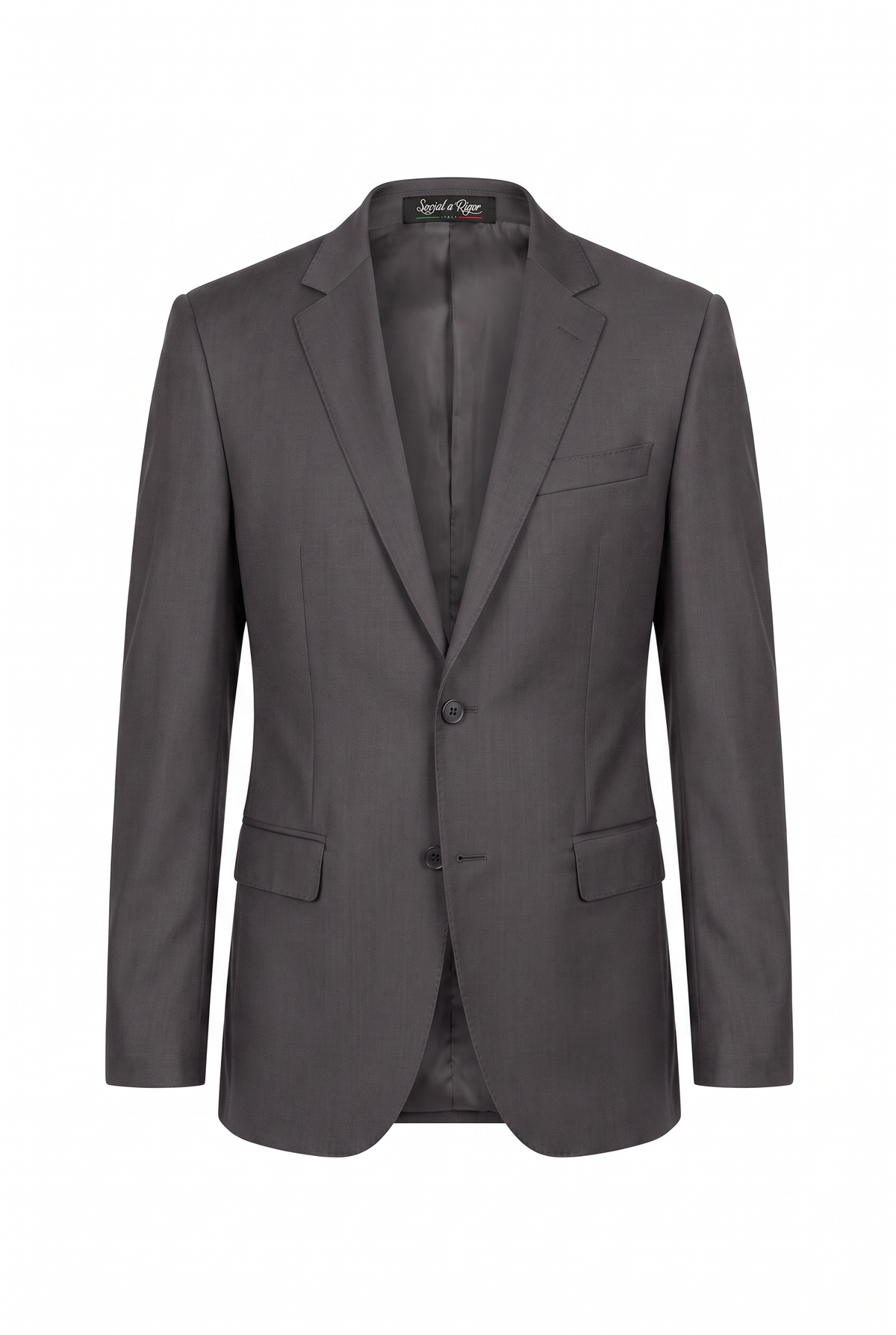 Terno Slim Italiano Poliviscose - Grafite