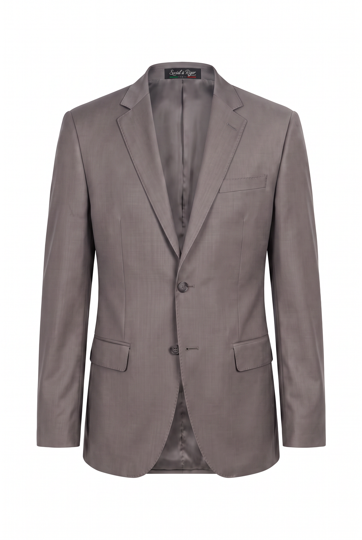 Terno Slim Italiano Poliviscose - Chumbo
