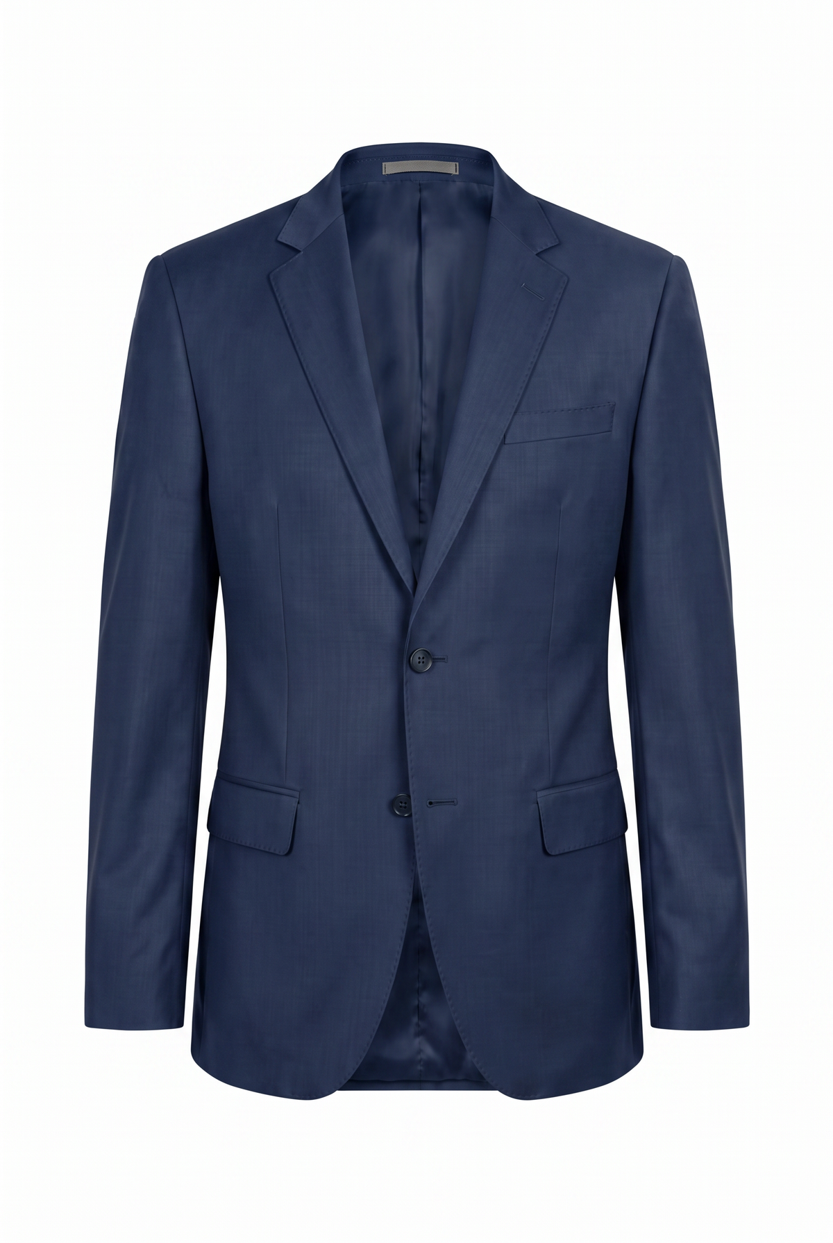 Terno Regular Italiano Microfibra - Azul Marinho