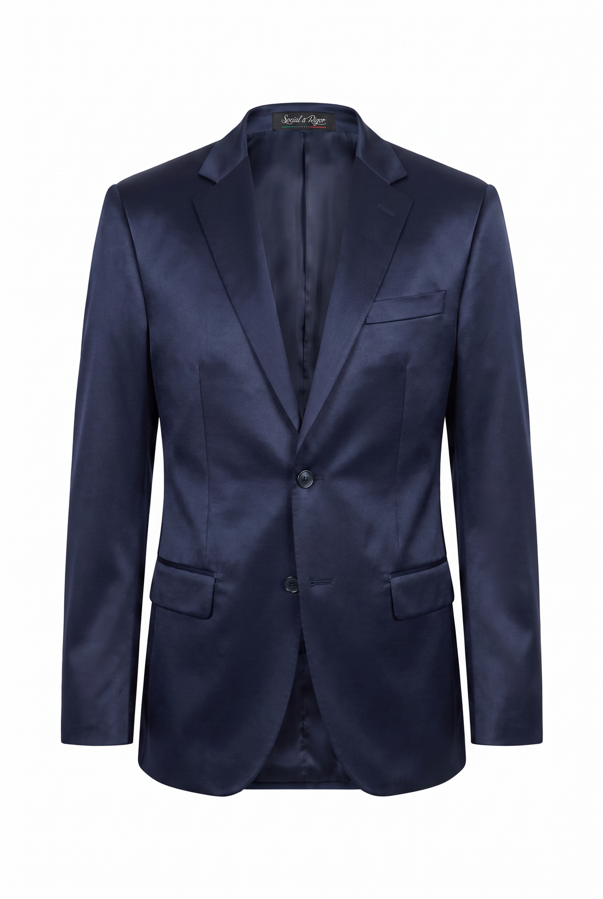 Costume Slim Italiano Prada Azul Marinho - paletó com etiqueta Social à Rigor