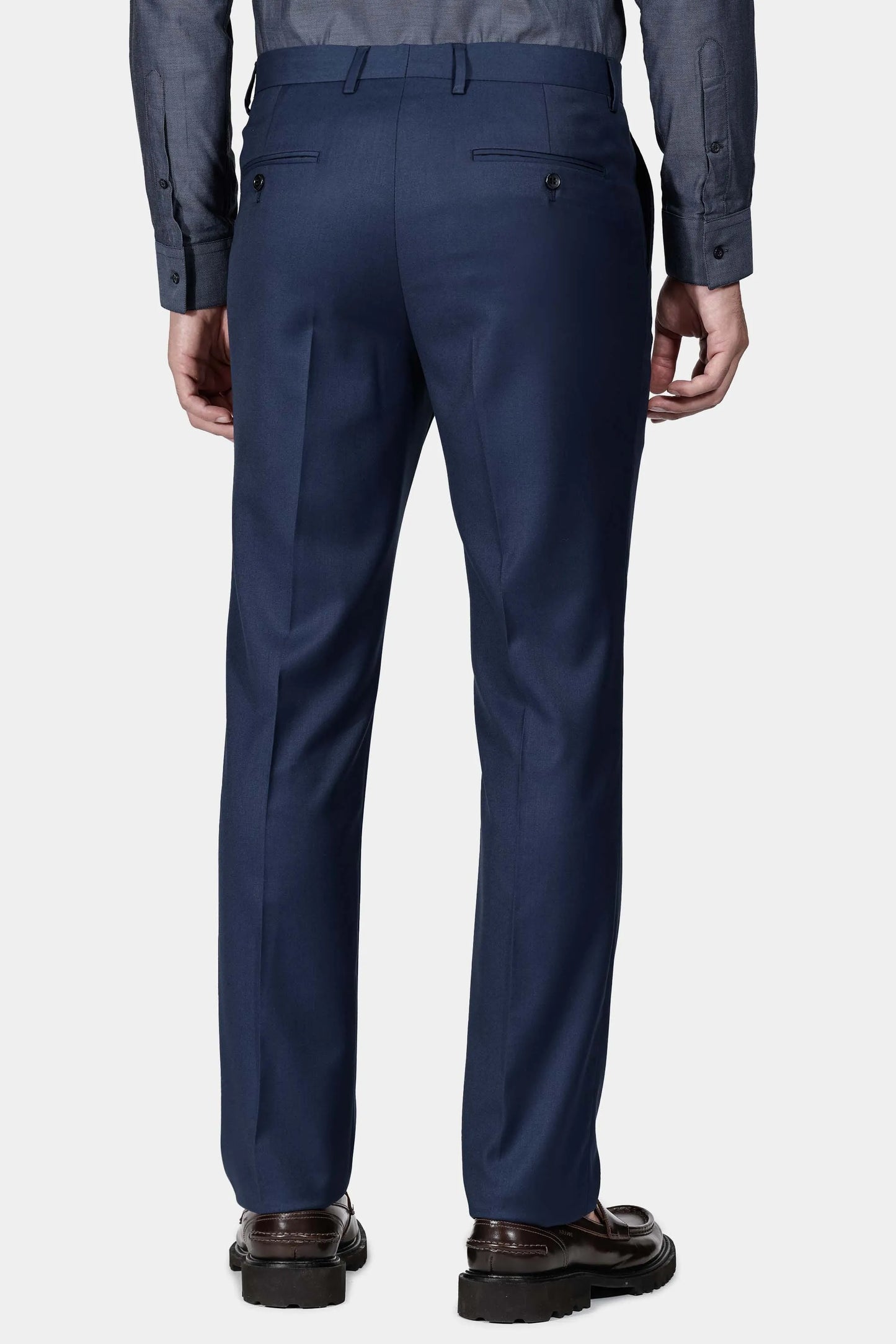 Costume Regular Italiano Microfibra - Azul Marinho