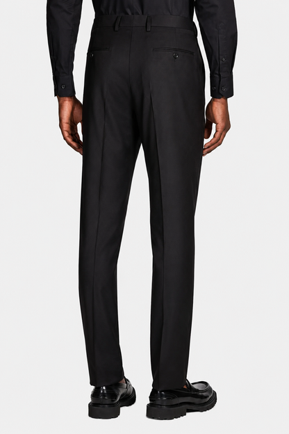 Costume Regular Italiano Microfibra - Preto