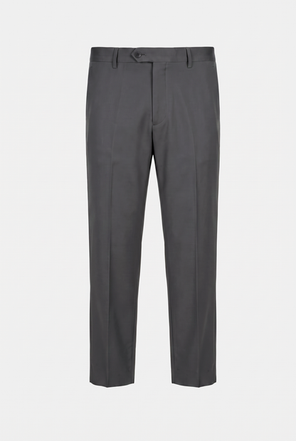 Terno Regular Italiano Microfibra Grafite - calça