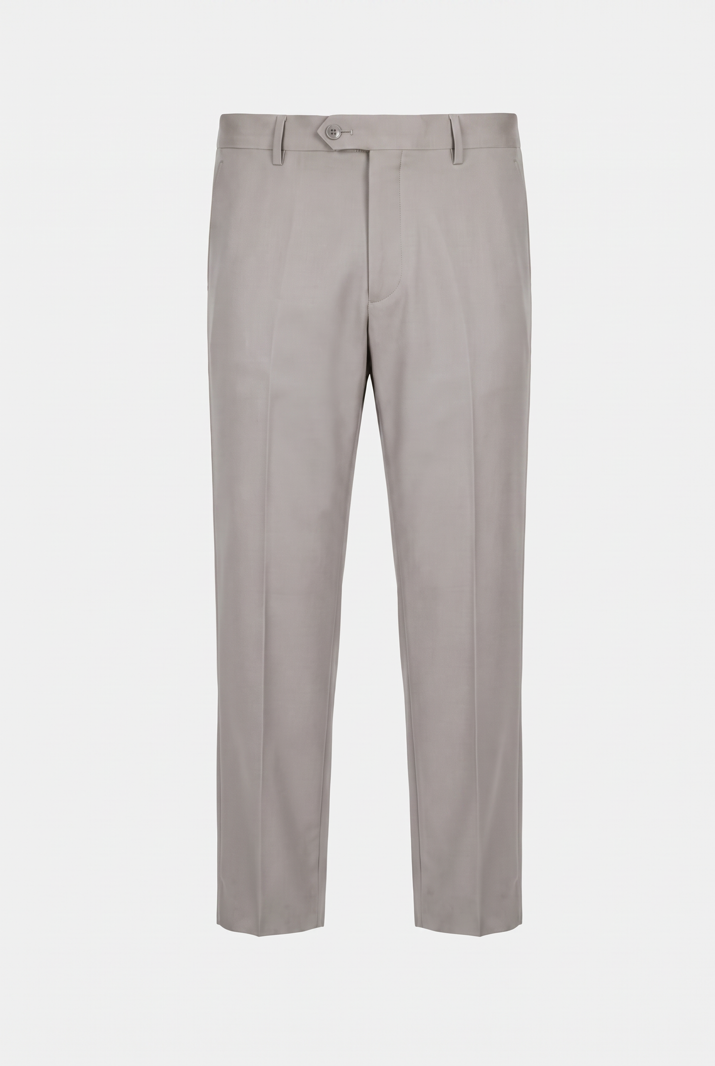 Terno Slim Italiano Poliviscose Cinza Claro - calça