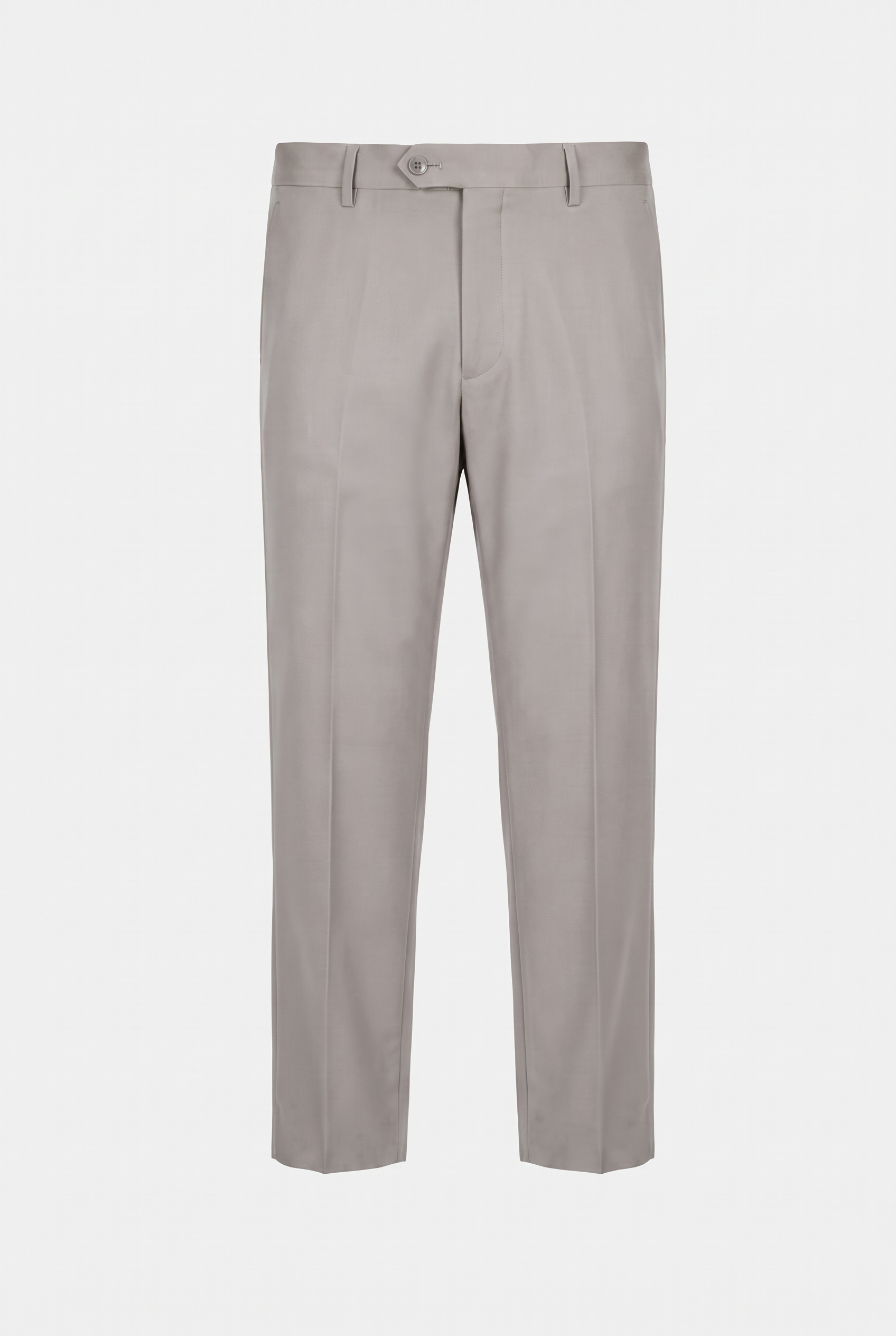 Terno Slim Italiano Poliviscose Cinza Claro - calça