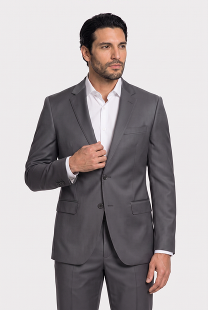 Costume Slim Italiano Poliviscose Chumbo
