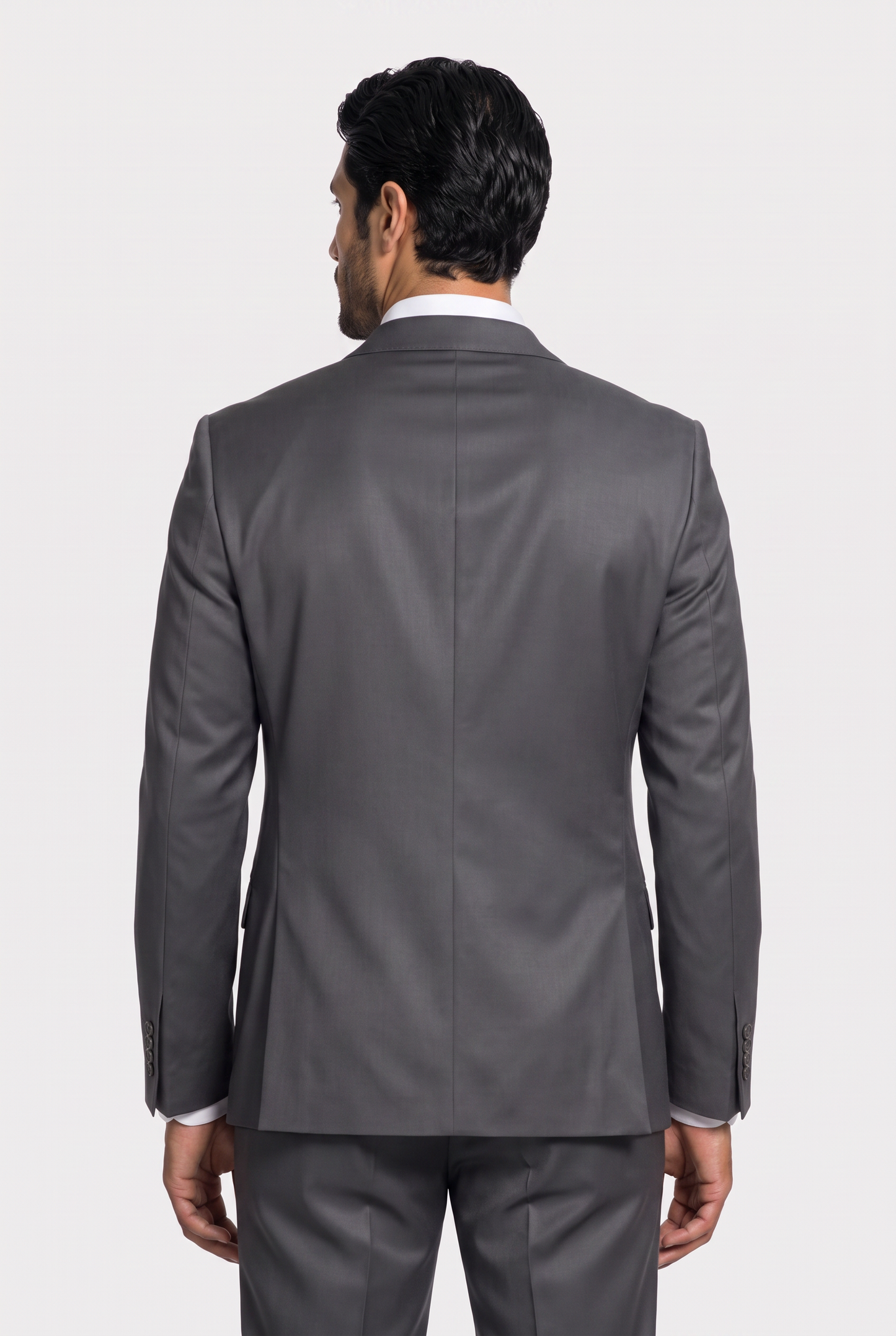 Costume Slim Italiano Poliviscose Chumbo