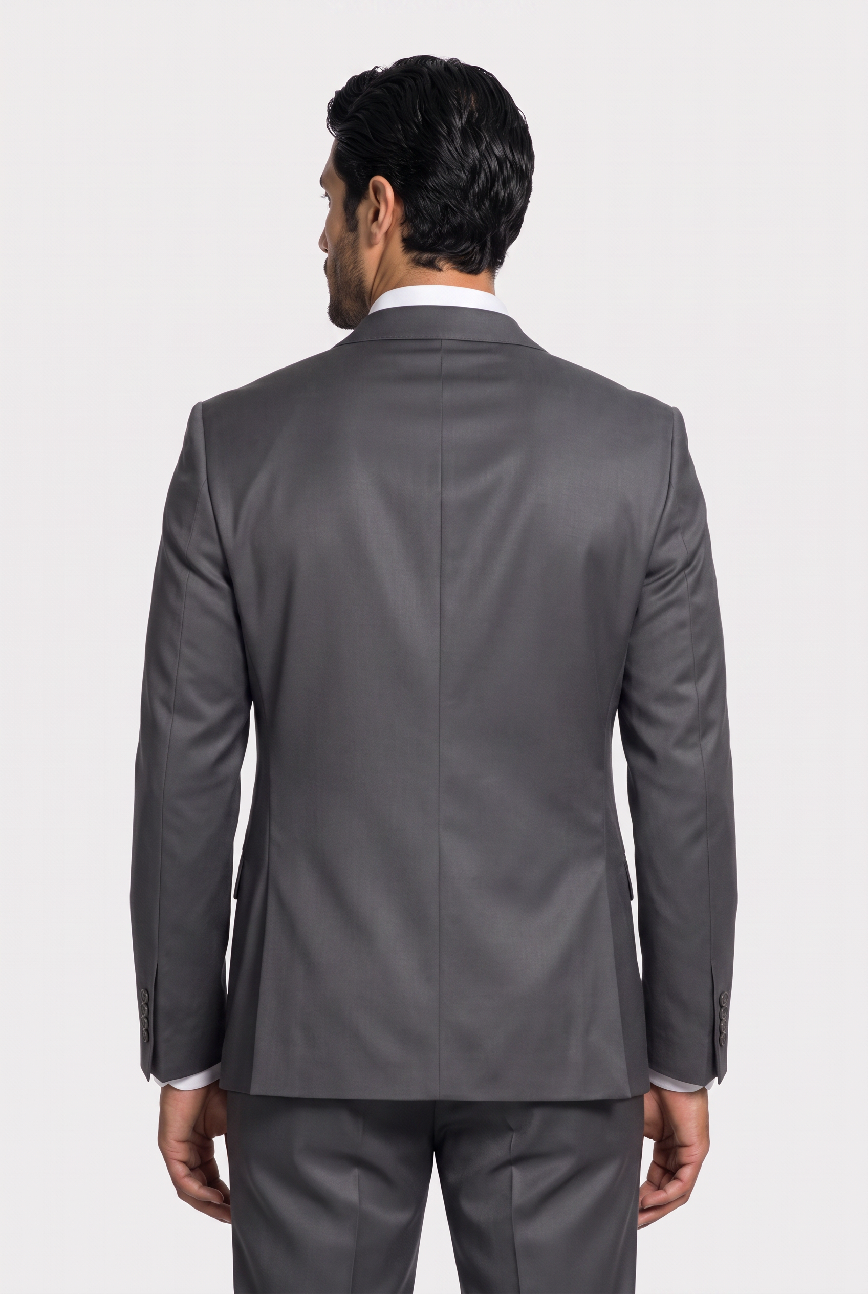 Costume Slim Italiano Poliviscose Chumbo