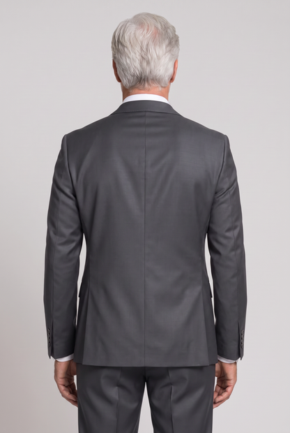 Costume Slim Italiano Poliviscose Grafite