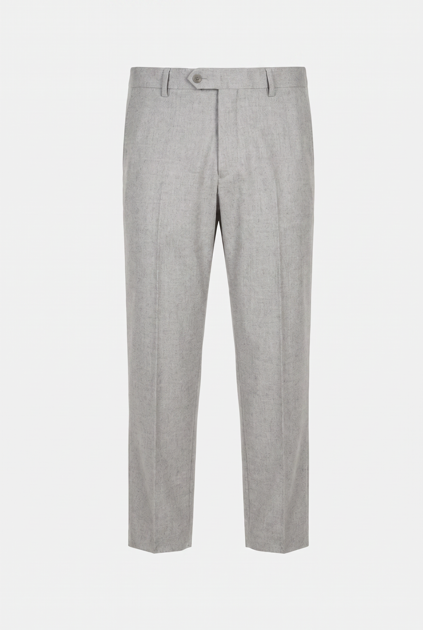 Costume Slim Italiano Lã Fria Cinza Claro - calça