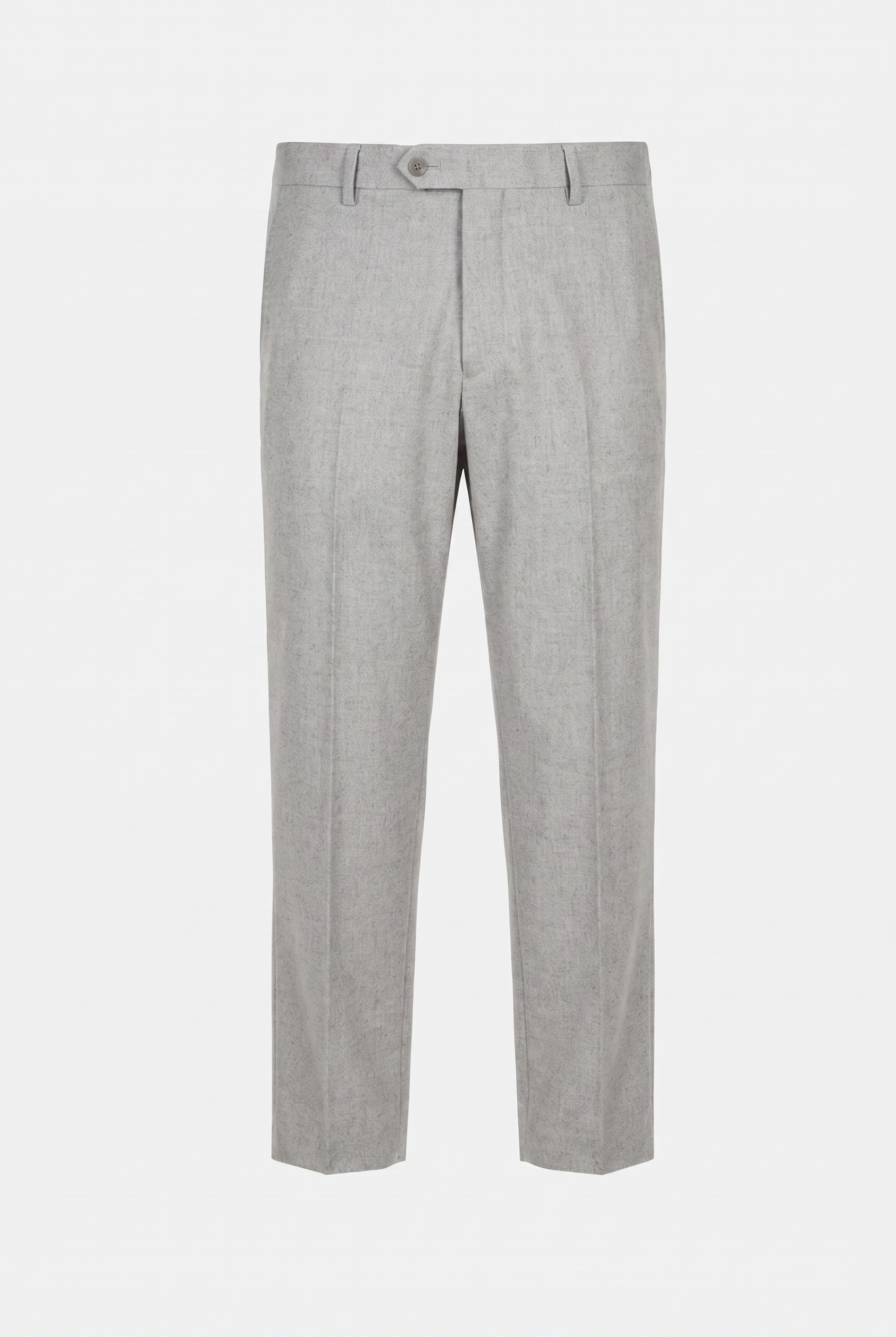Costume Slim Italiano Lã Fria Cinza Claro - calça