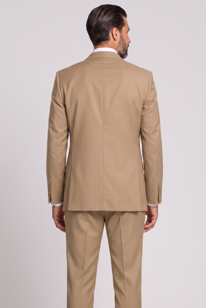 Blazer Lã Fria Cáqui - costas