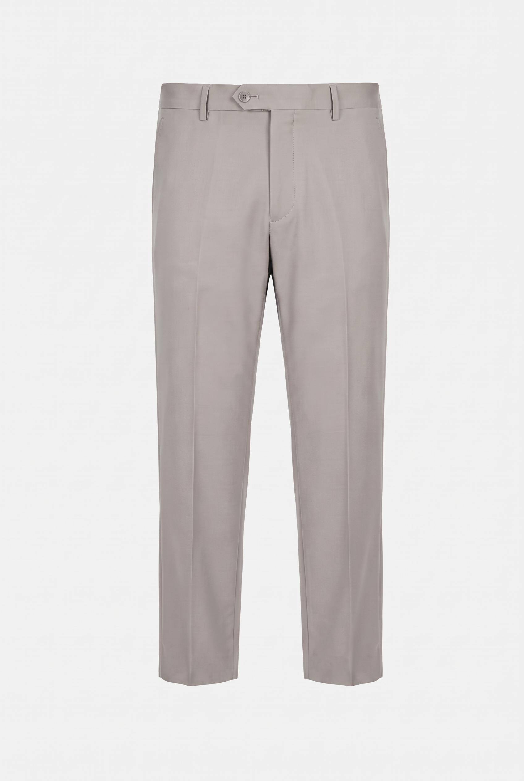 Terno Plus Size Microfibra Cinza Claro - calça