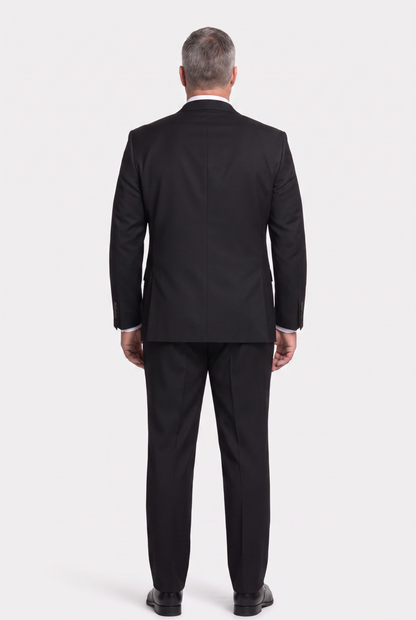 Costume Plus Size Microfibra Preto - detalhe