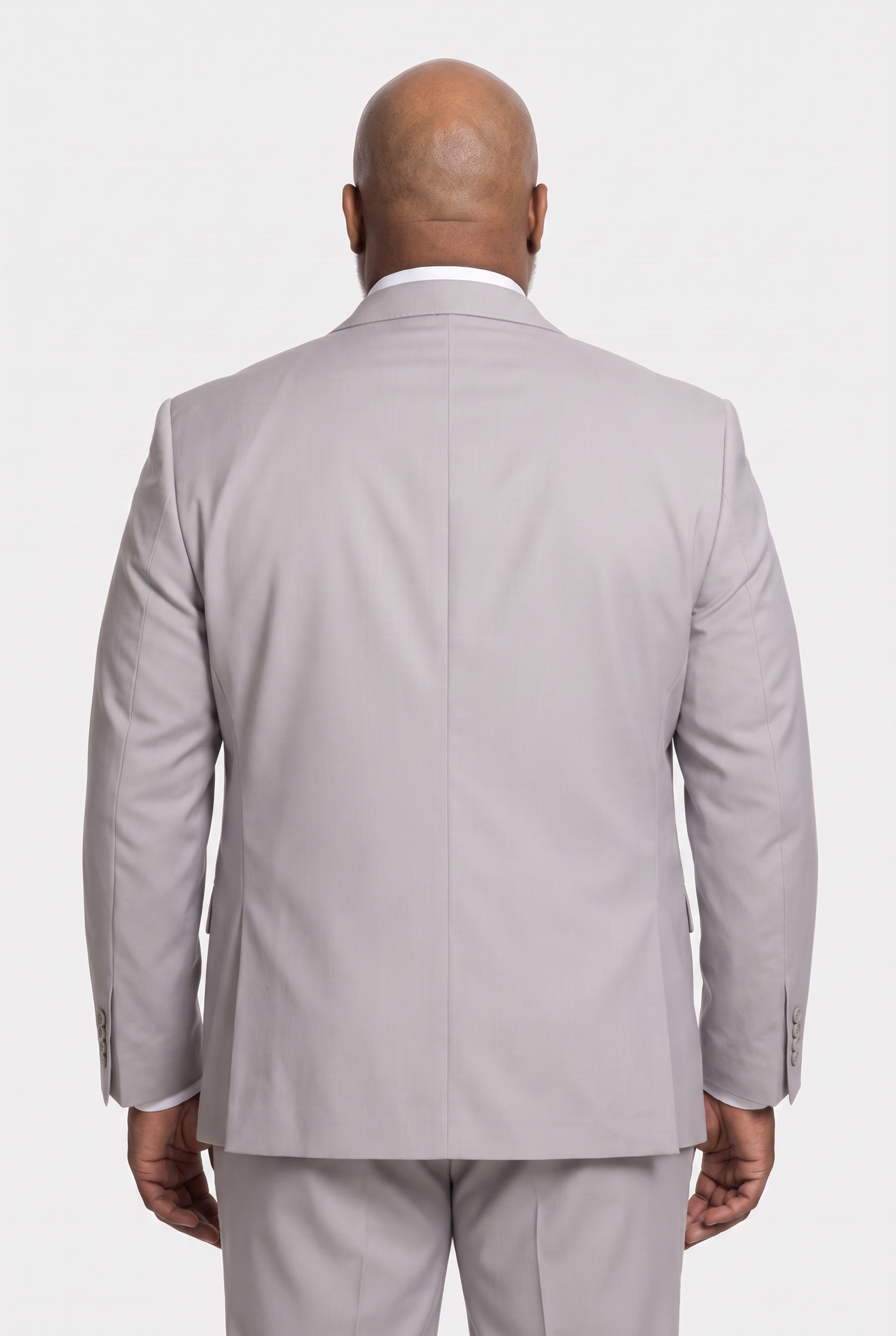 Costume Plus Size Microfibra Cinza Claro