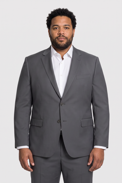 Costume Plus Size Microfibra Chumbo