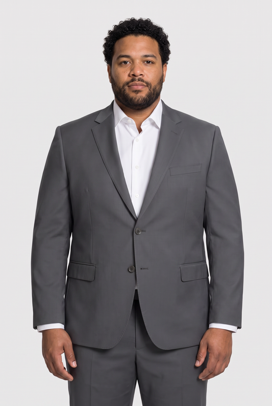 Costume Plus Size Microfibra Chumbo