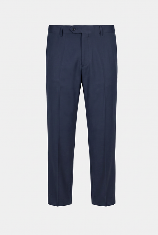 Calça Plus Size Microfibra Azul Marinho
