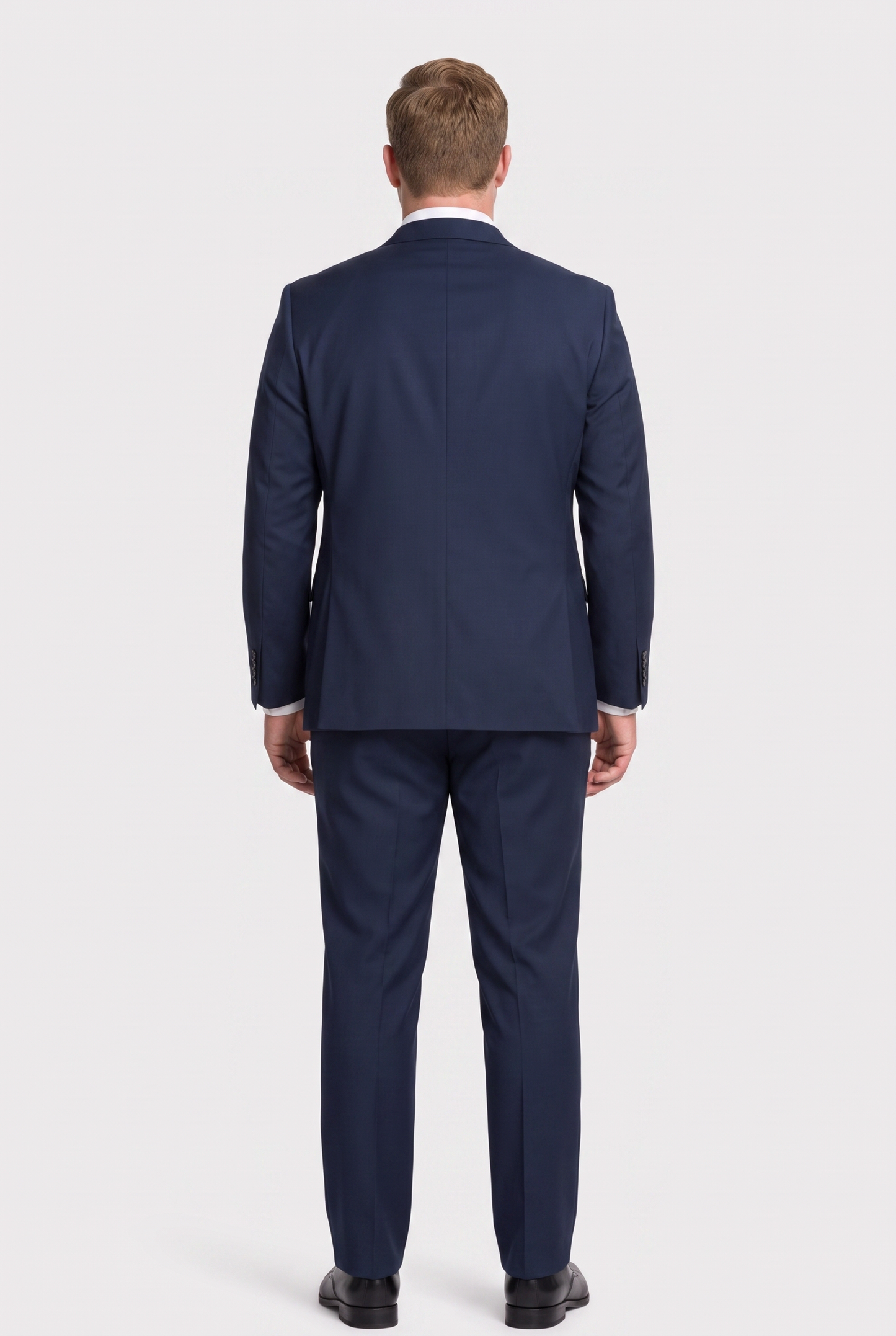 Costume Plus Size Microfibra Azul Marinho - detalhe
