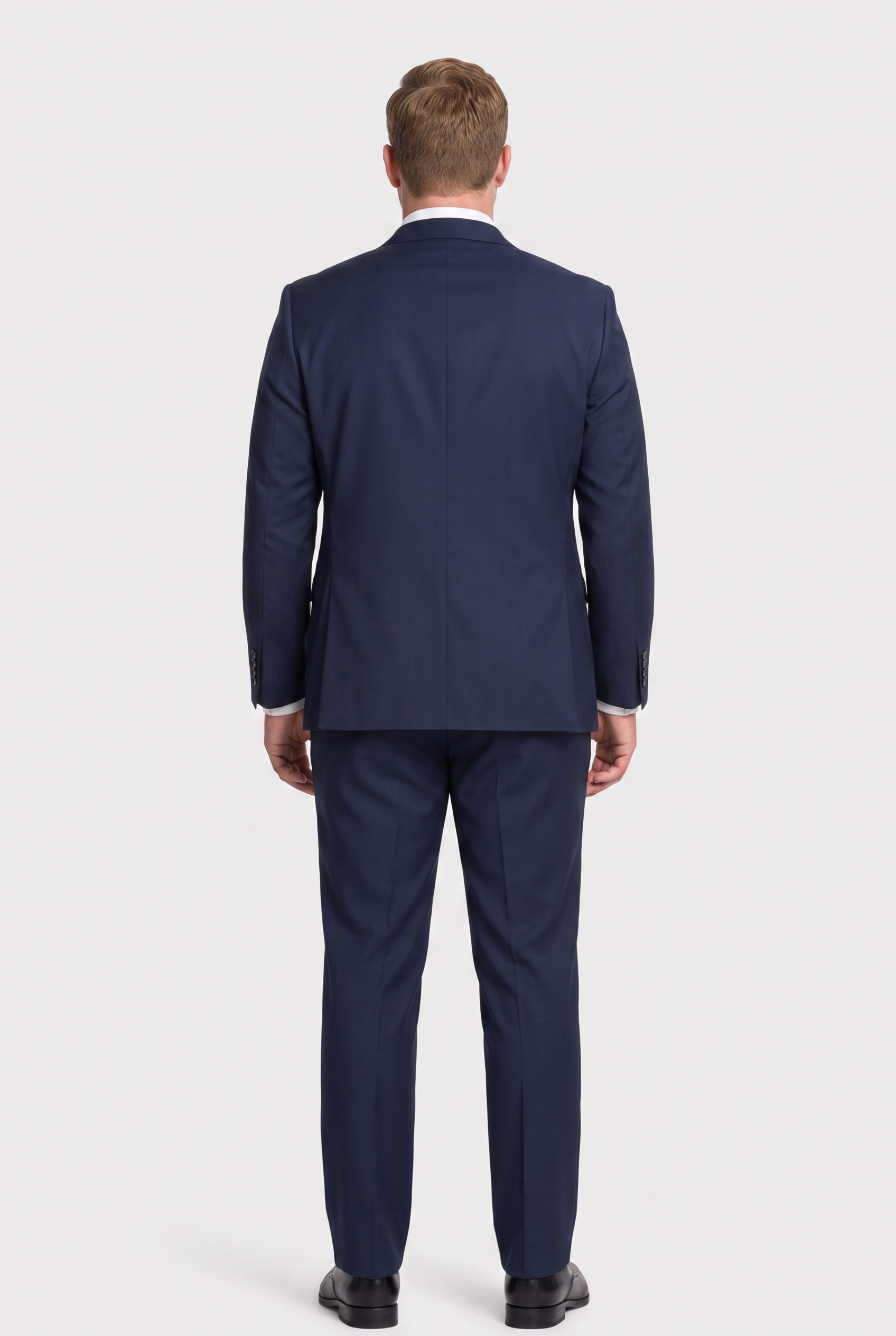 Costume Plus Size Microfibra Azul Marinho - detalhe