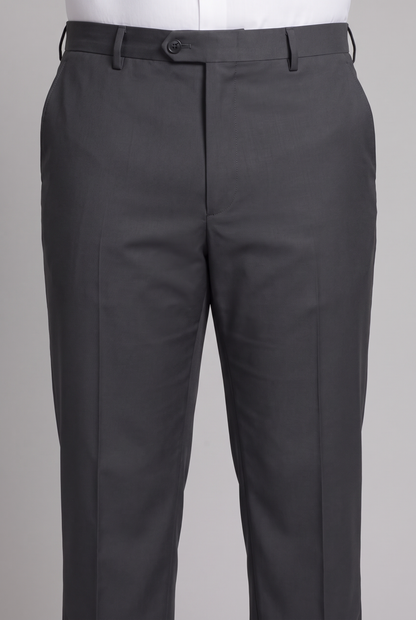 Costume Plus Size Regular Italiano Microfibra - Grafite