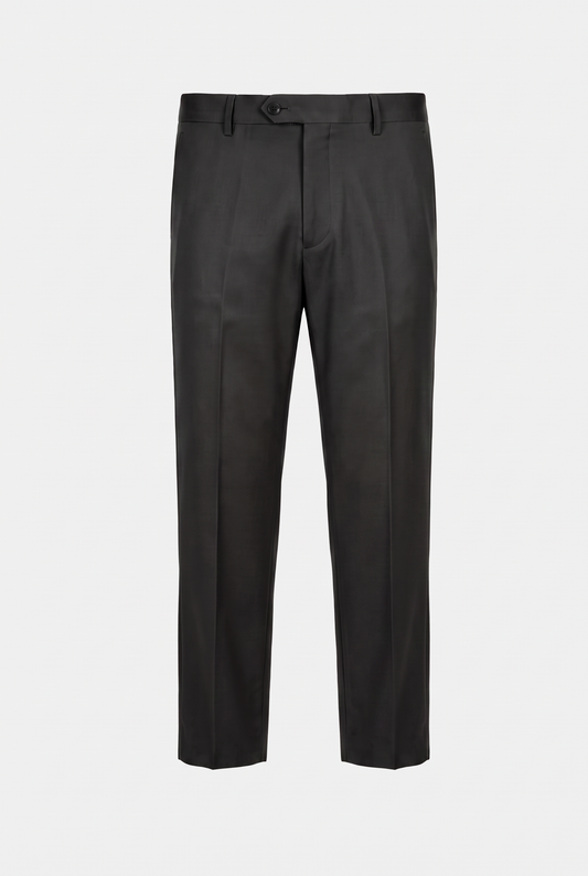 Calça Plus Size Slim Italiano Poliviscose - Preto