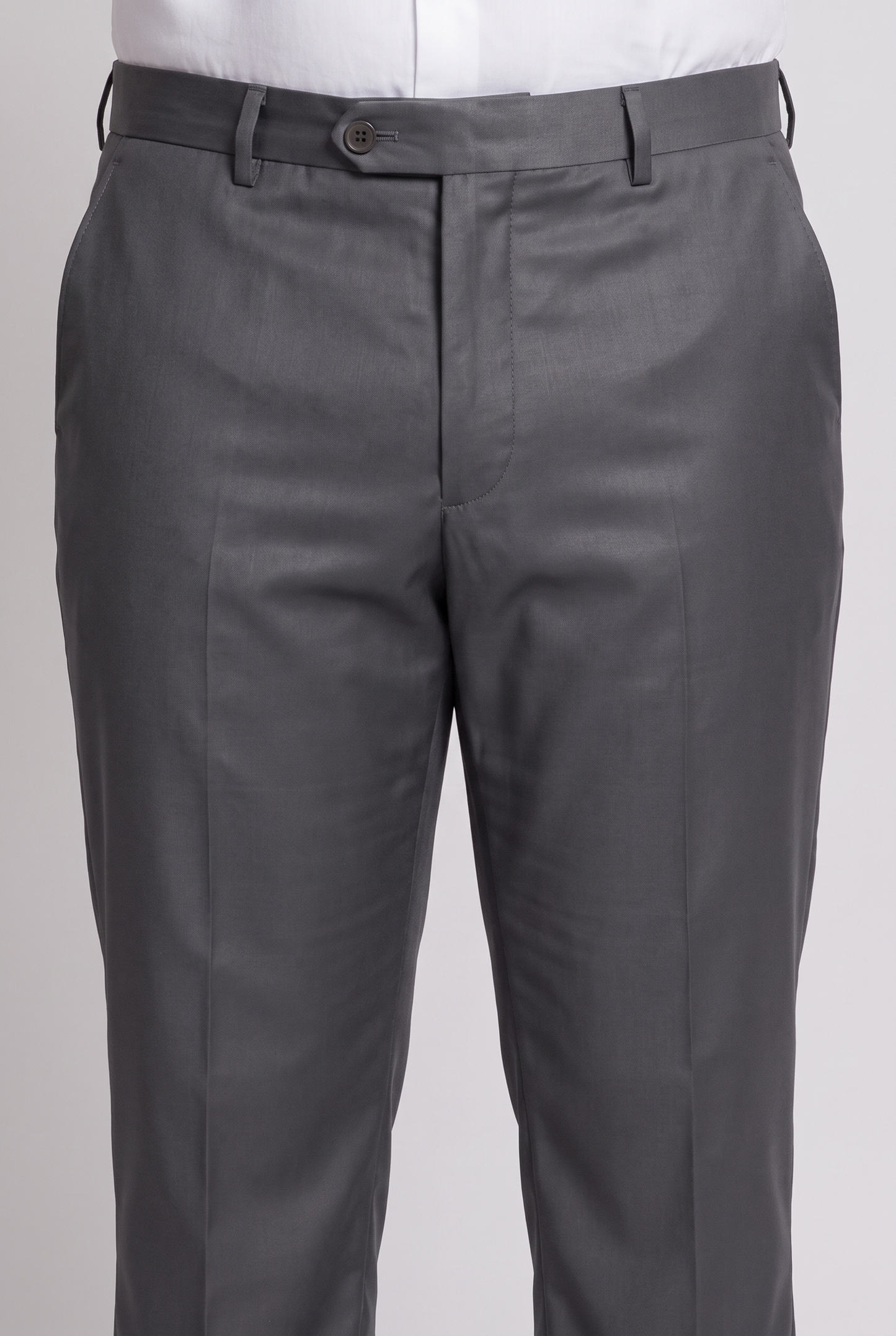 Costume Plus Size Slim Italiano Poliviscose - Chumbo