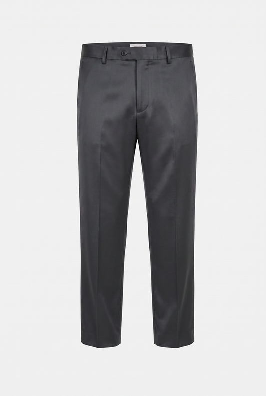 Calça Plus Size Slim Italiano Poliviscose - Grafite