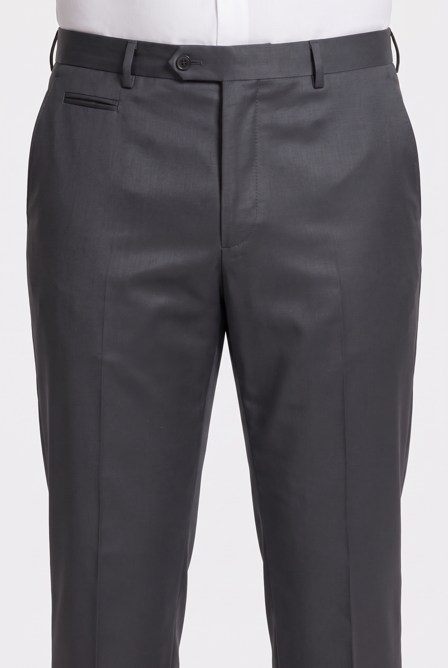 Terno Plus Size Slim Italiano Poliviscose - Grafite