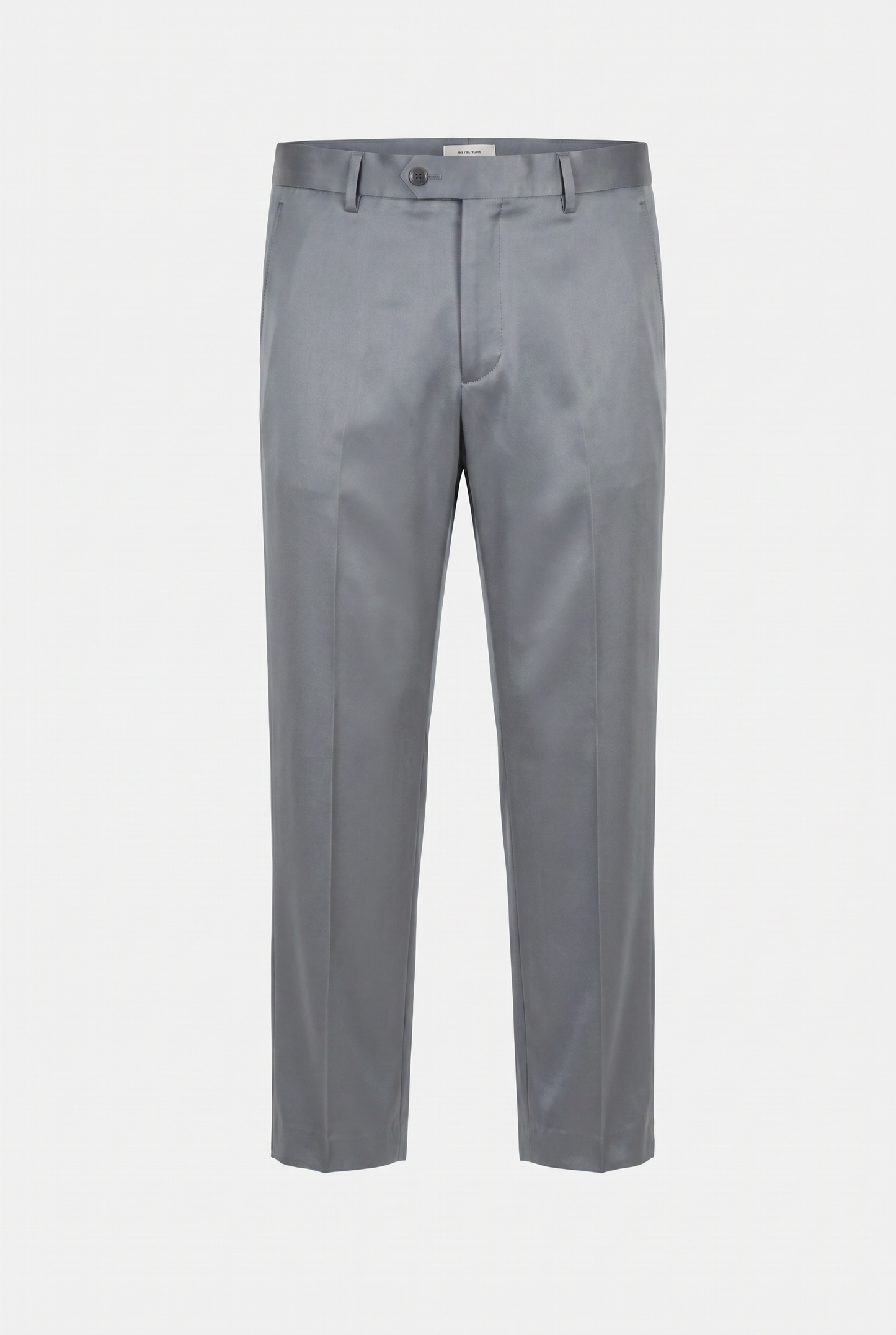 Terno Plus Size Slim Italiano Poliviscose - Cinza Aço