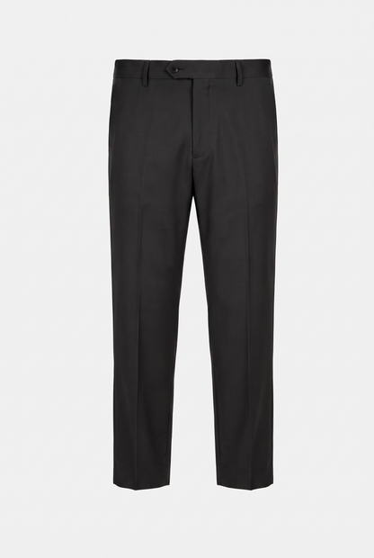Costume Plus Size Slim Italiano Lã Fria - Preto