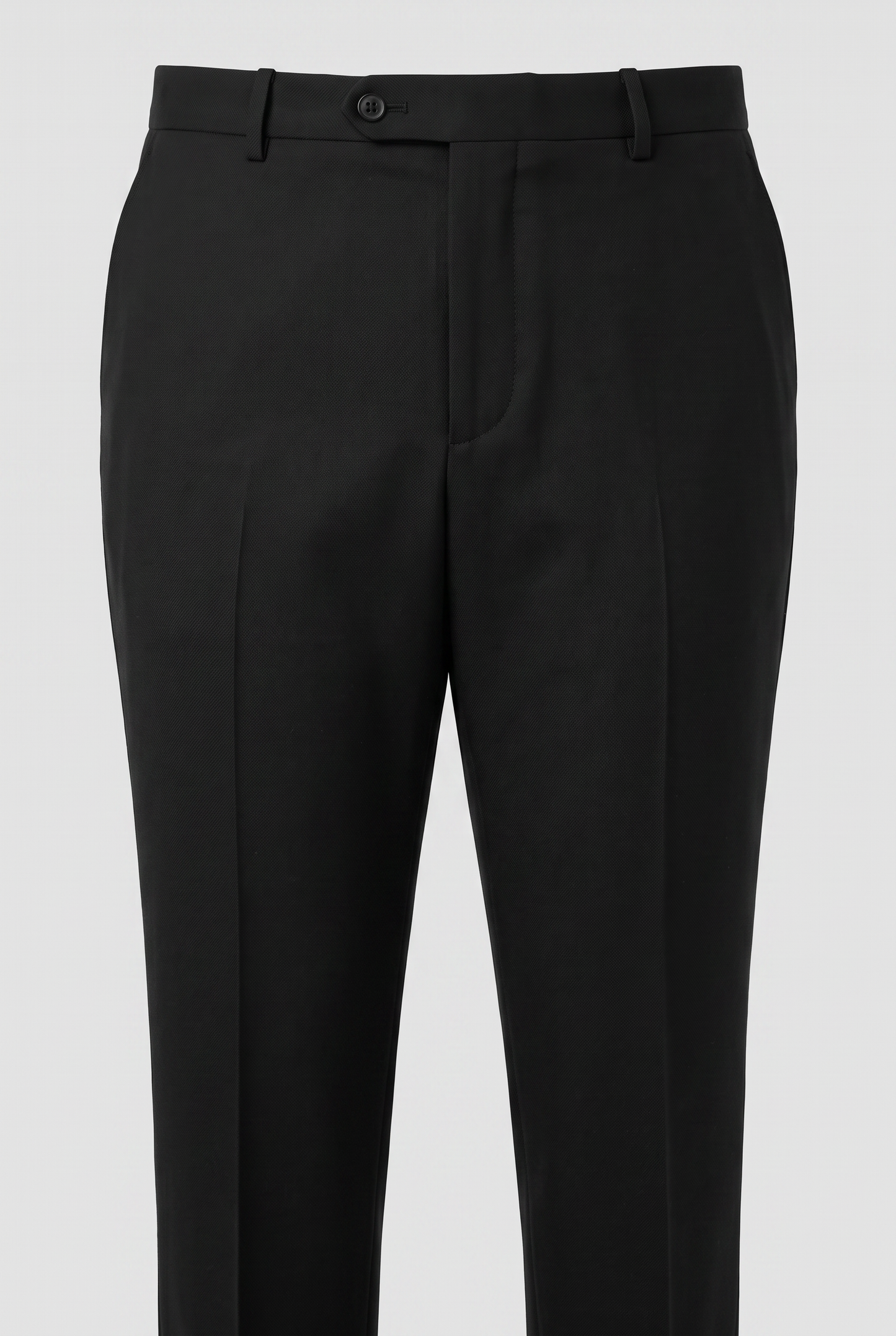 Terno Plus Size Slim Italiano Lã Fria - Preto