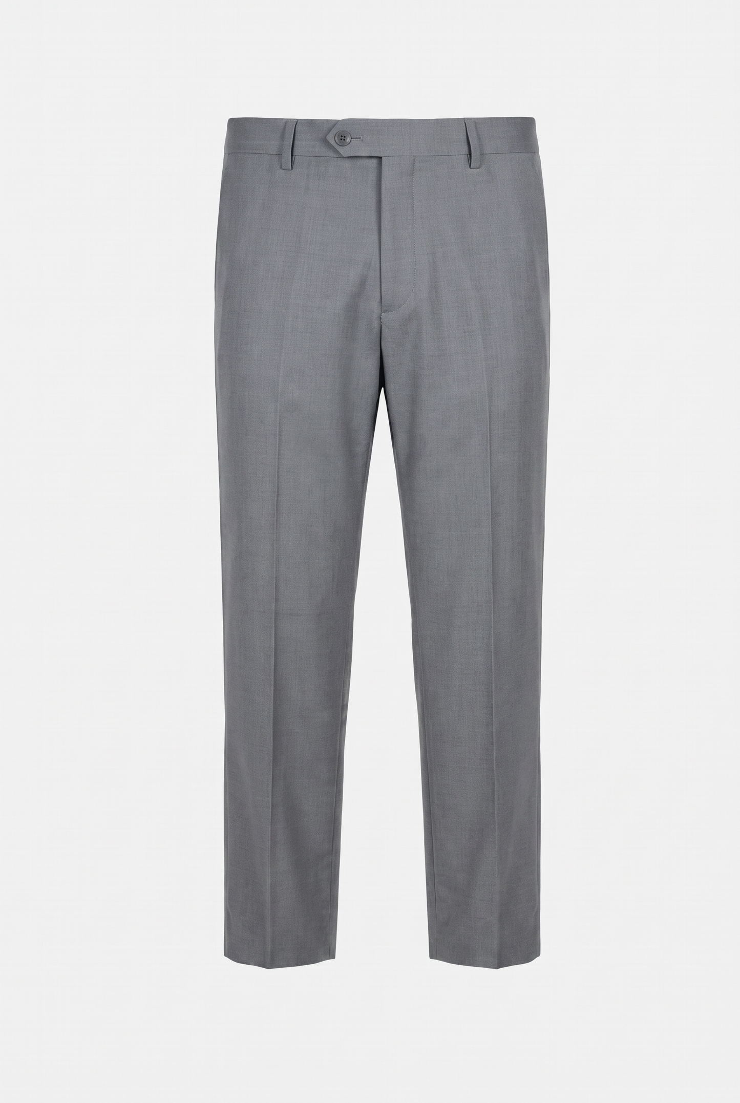Terno Plus Size Slim Italiano Lã Fria - Cinza Aço