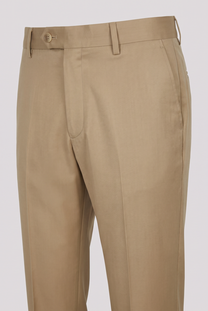 Costume Slim Italiano Poliviscose - Cáqui