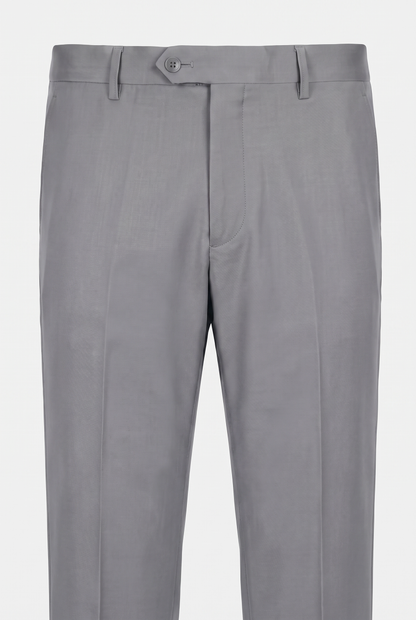 Costume Slim Italiano Poliviscose - Cinza Aço