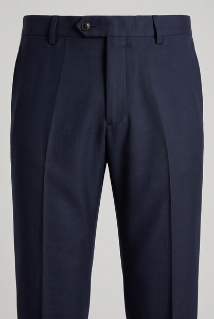 Costume Slim Italiano Lã Fria - Azul Marinho