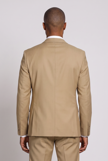 Costume Regular Italiano Microfibra - Cáqui