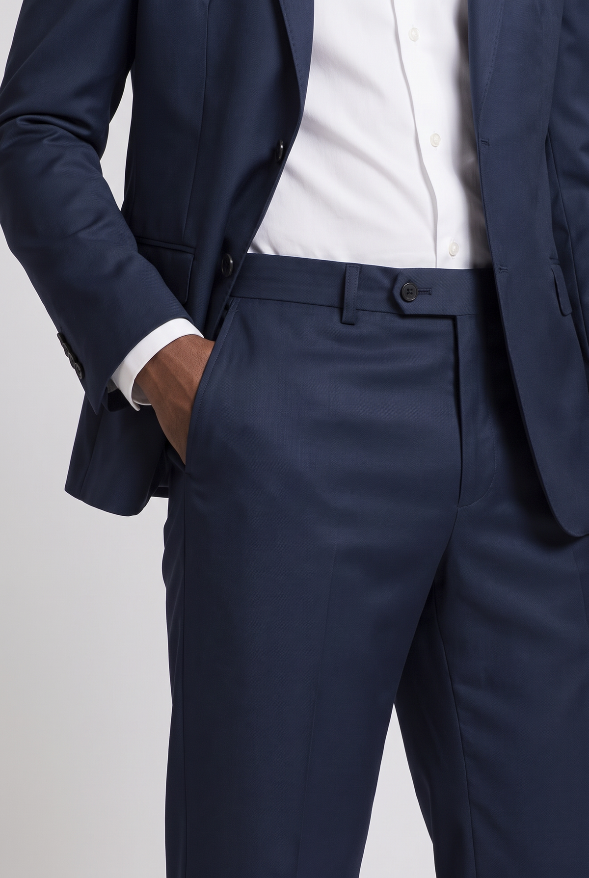 waist detail with model