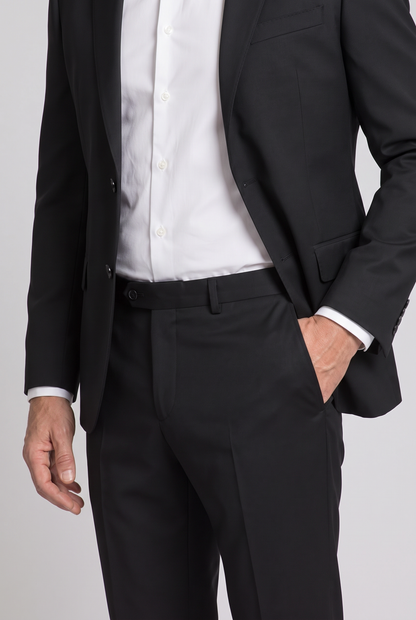 waist detail with model