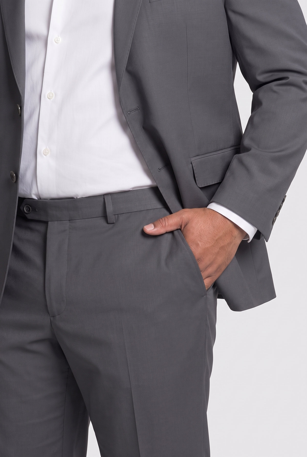 waist detail with model