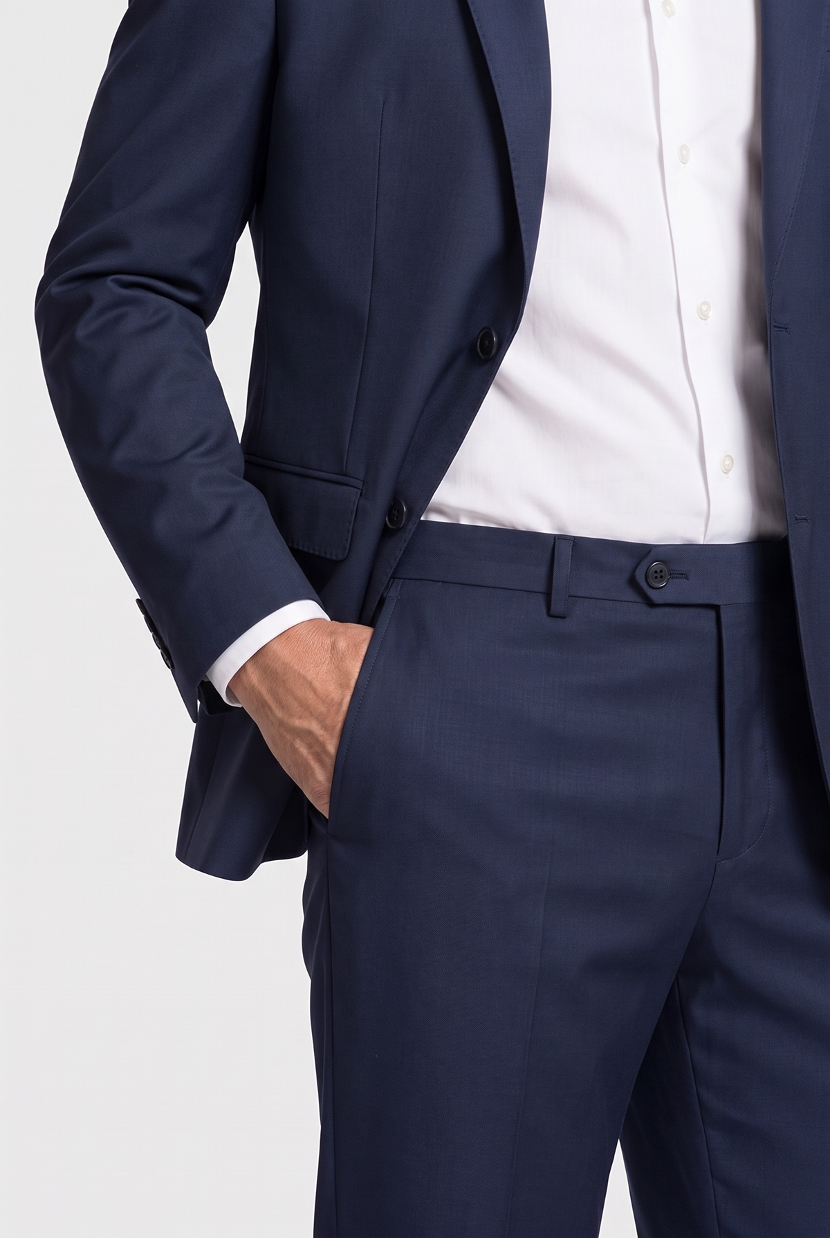 waist detail with model