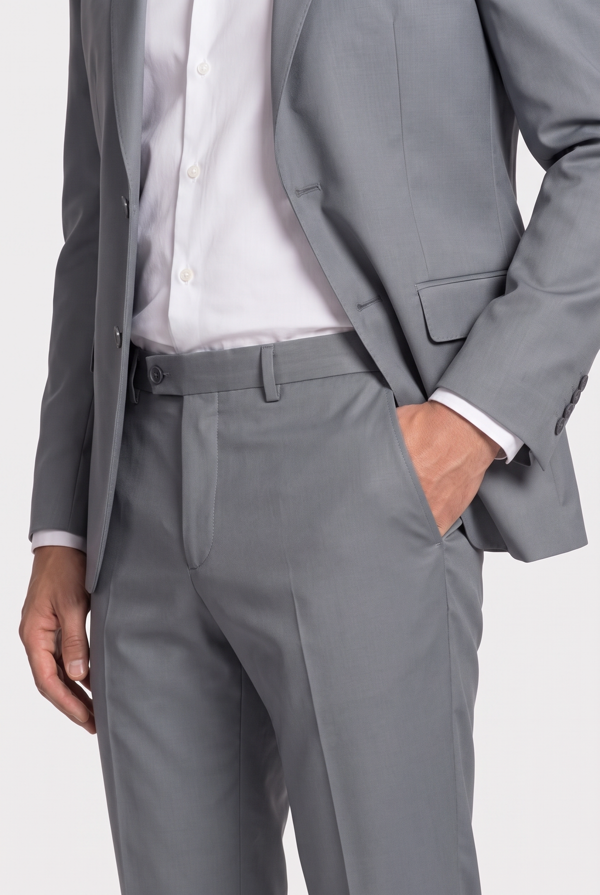 waist detail with model