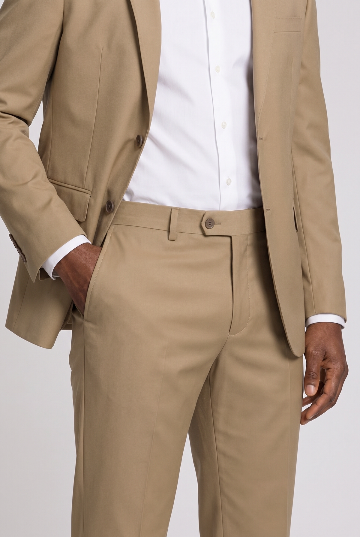 waist detail with model