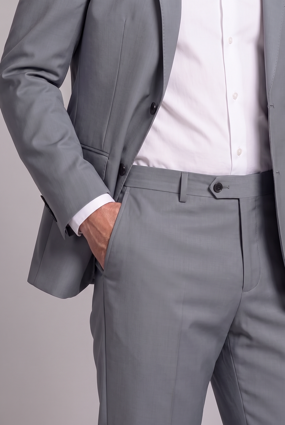 waist detail with model