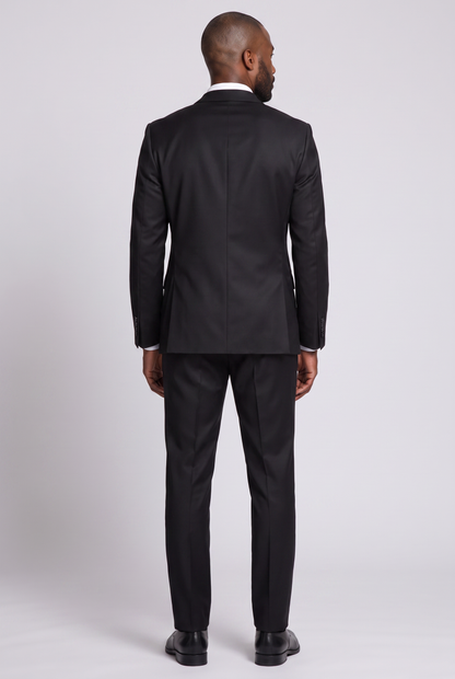 Costume Poliviscose Preto - costas
