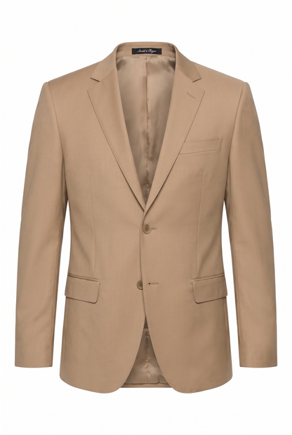 Terno Slim Italiano Poliviscose - Cáqui