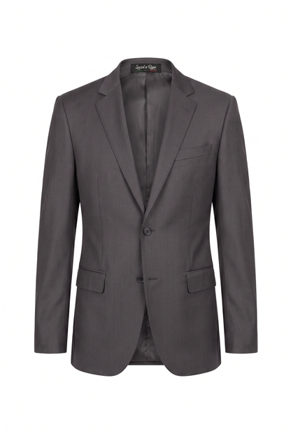 Terno Slim Italiano Poliviscose - Grafite