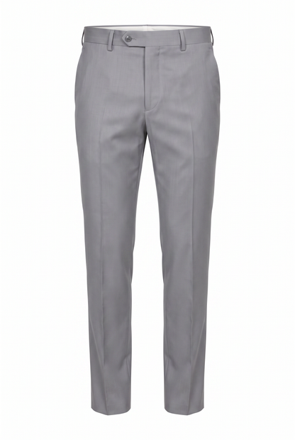 Terno Slim Italiano Poliviscose - Cinza Médio