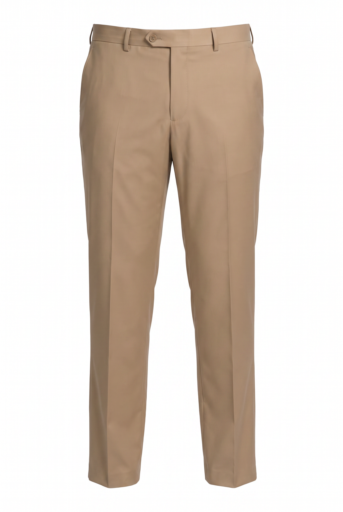 Terno Plus Size Regular Italiano Microfibra - Cáqui