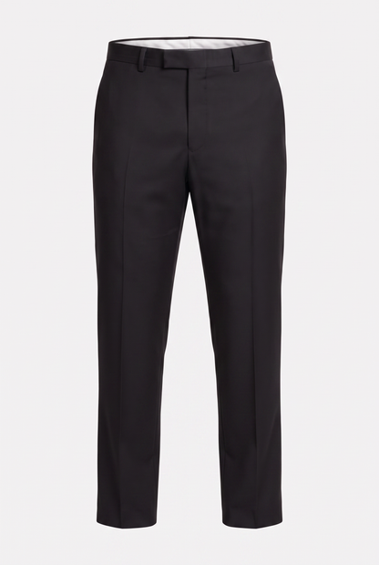 Terno Plus Size Regular Italiano Microfibra - Preto